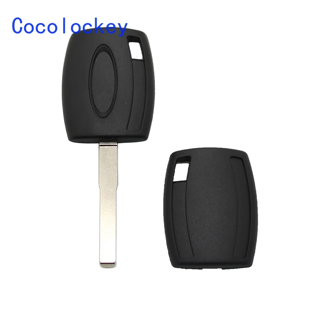 Cocolockey Transponder Key Case Fob Shell for Ford Fiesta Mondeo Focus C-Max S-Max Galaxy Kuga Uncut HU101 Blade No Chip NO LOGO