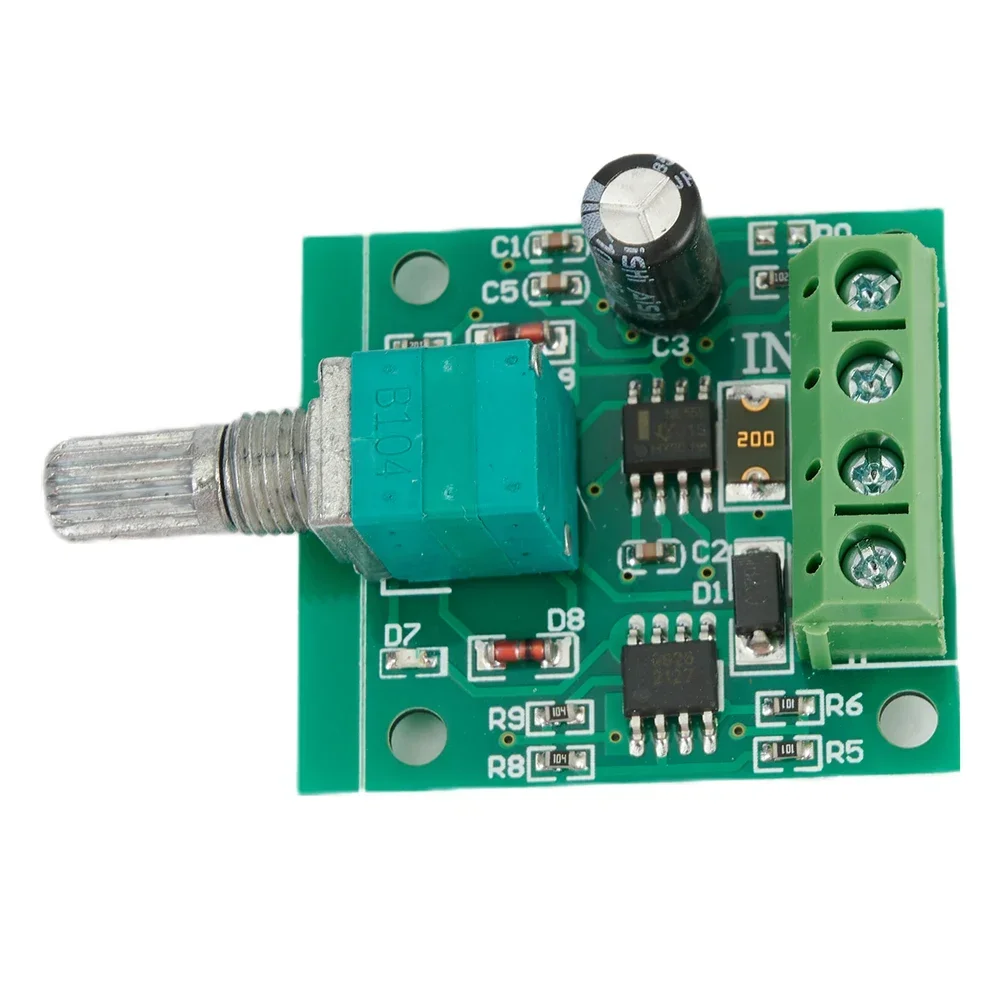 DC Motor Speed Controller With Potentiometer Knob Switch, Stable And Reliable Performance, 1 8V 15V Input Voltage