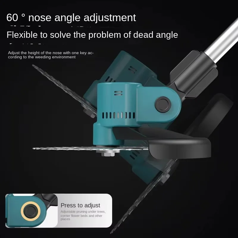 21 فولت فرش جزازة العشب اللاسلكية 9 بوصة عرض القطع خفيفة الوزن قاطع العشب الكهربائي للمنزل حديقة المنزل ساحة DIY بها بنفسك استخدام