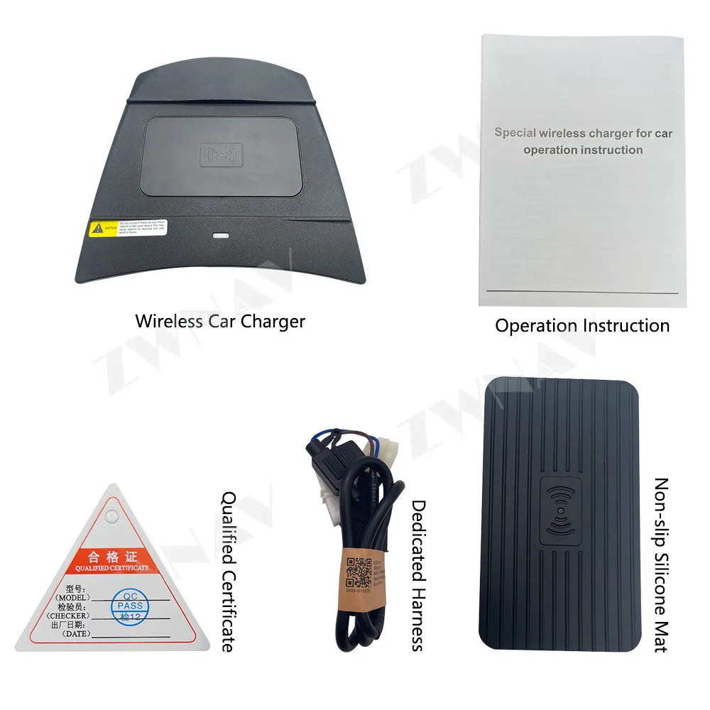 For Chevrolet Malibu XL 2016-2021 Models Embedded Inserted Center Console Charging Pad Car Upgrade Module wireless charger