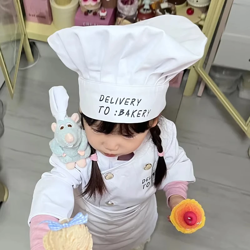 Kawaii راتاتوي ريمي الشيف دمية ألعاب من القطيفة أنيمي الشكل ديزني الطبخ ماوس المغناطيسي يجلس الكتف الديكور فتاة هدية #5