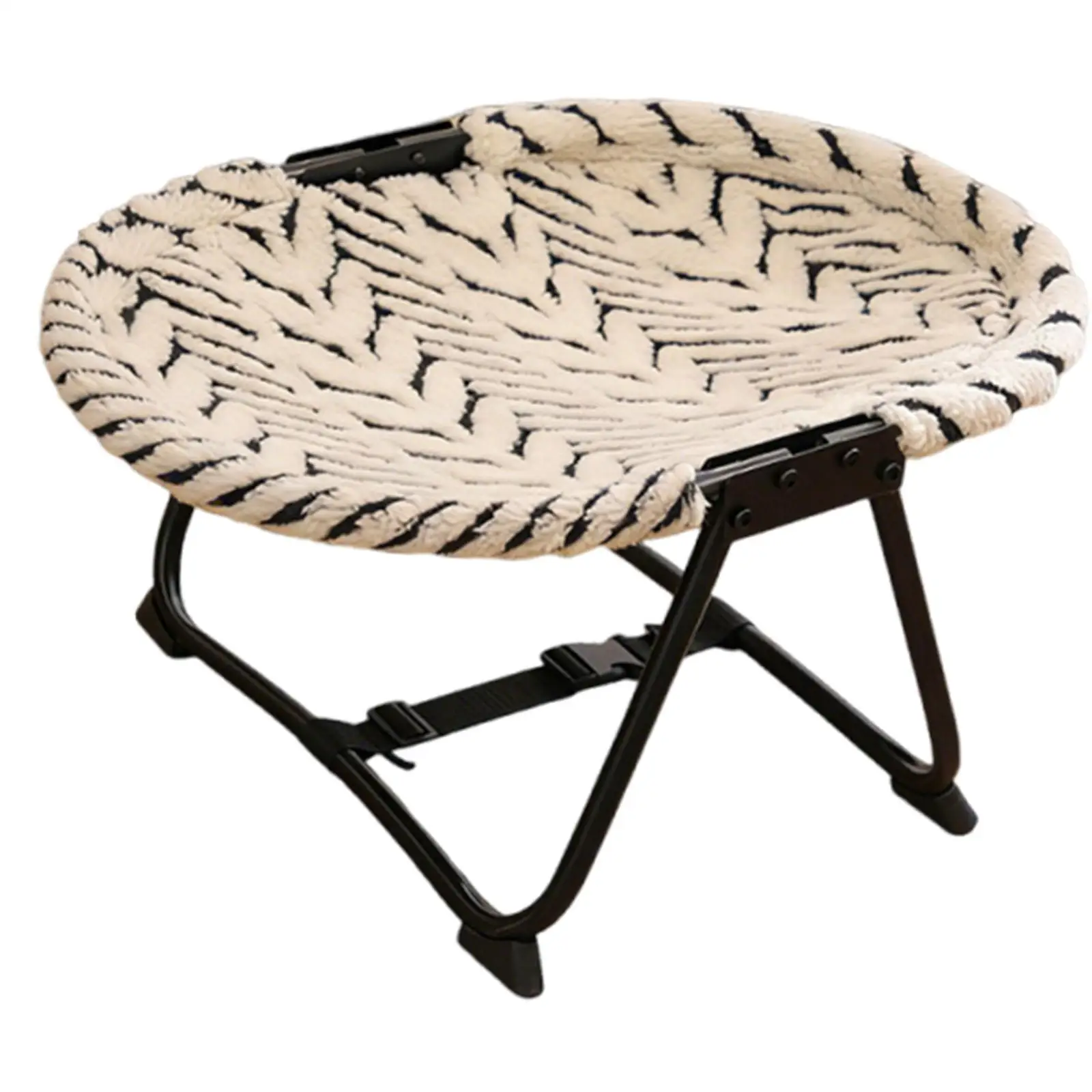 Foldable Portable Pet Bed Iron Cloth Raised Dog Cot For Home And Outdoor Use Fo…
