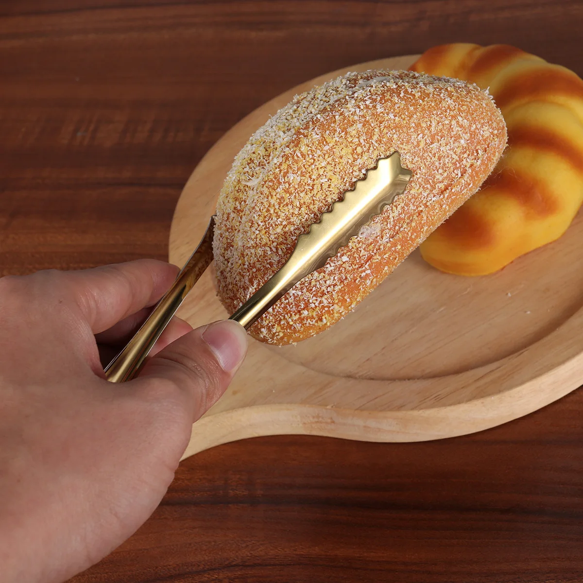 

4Pcs Stainless Steel Mini Food Tongs 15cm Heat Resistant Food Clip Ice Cube Bread Clip Party Buffet Bar Kitchen Supplies