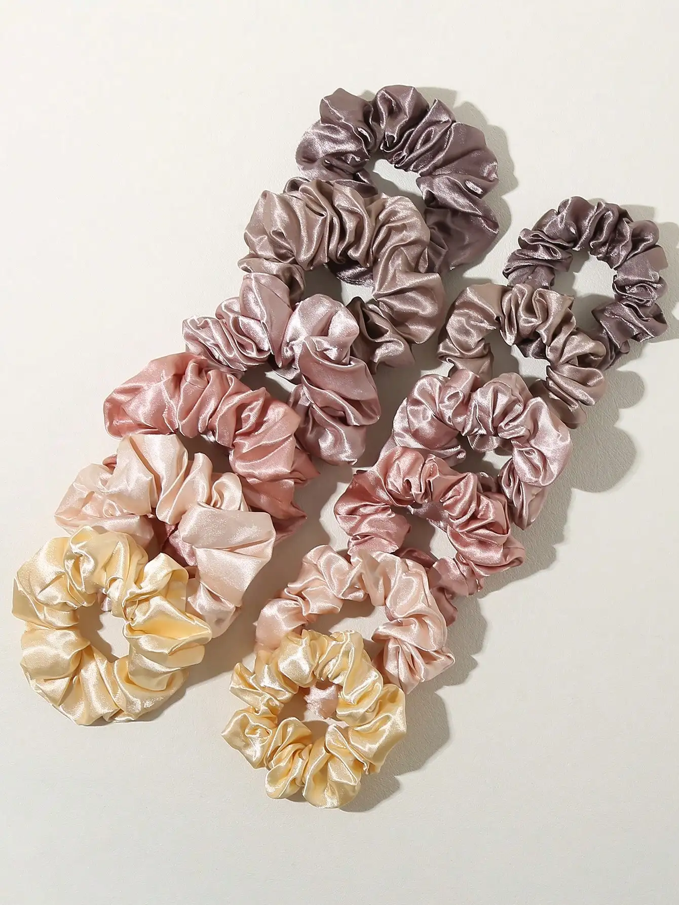 

1pc/12pcs Women Simple Solid Color Hair Scrunchie Set Dopamine Scrunchies Hair Ties Scrunchy Hair Ties, Casual Ponytail Head Accessories Elastic Band Beauty Home Hair Accessories Hair Rubber Bands