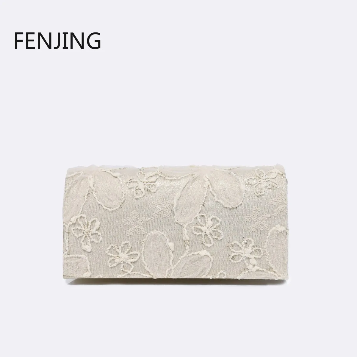 Elegant Retro Lace Embroidery Cheongsam Handbag 2026 Fashion Women Chain Crossbody Bag Evening Dinner Party Clutch Purse view 3