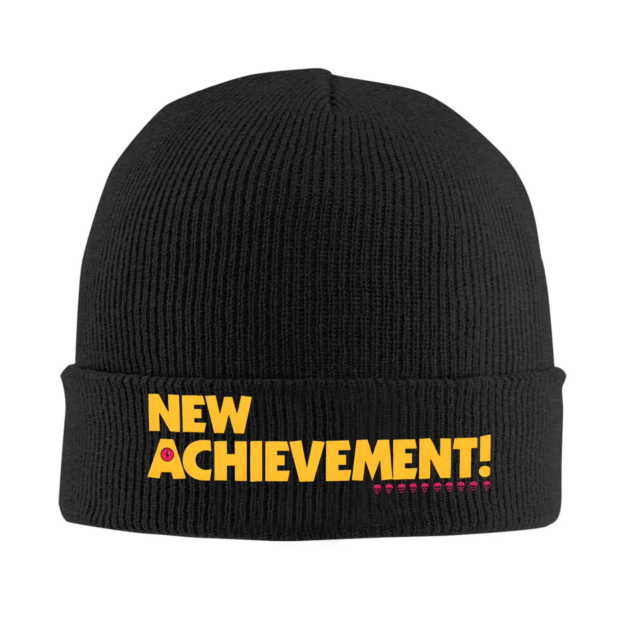 Dungeon Crawler Carl New Achievement Knit Hat  Beanie Hats Hippie Elastic Men Women Bonnet Hats  Retro Caps Birthday Present
