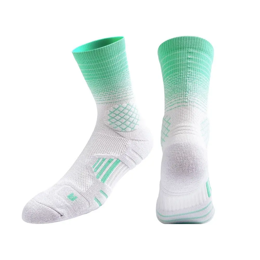 

Rugby Fast-drying Sport Socks Breathable Anti-slip Basketball Football Socks 37-45 Fashion Middle Stockings Men/Women