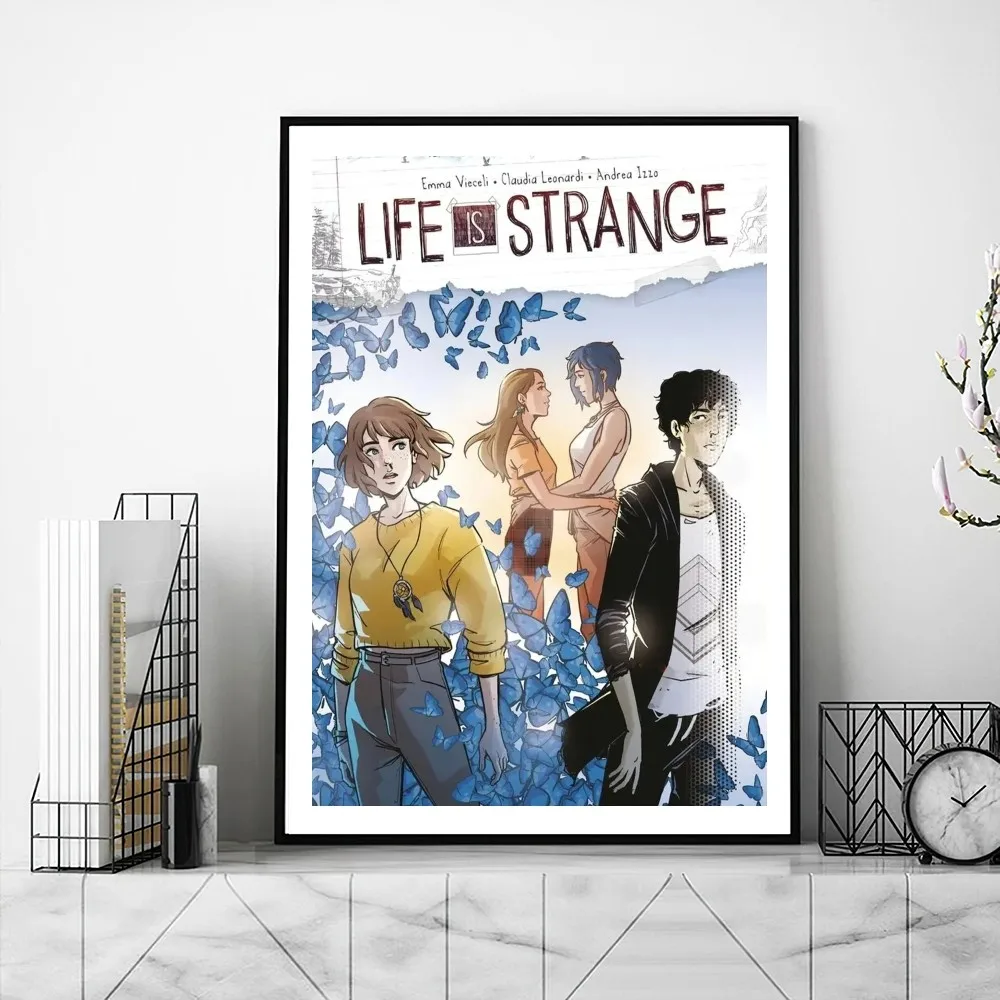 Life is Strange 2 Game Poster Gallery Prints Self Adhesive Home Decor Decoration Wall Decals Living Room Sticker