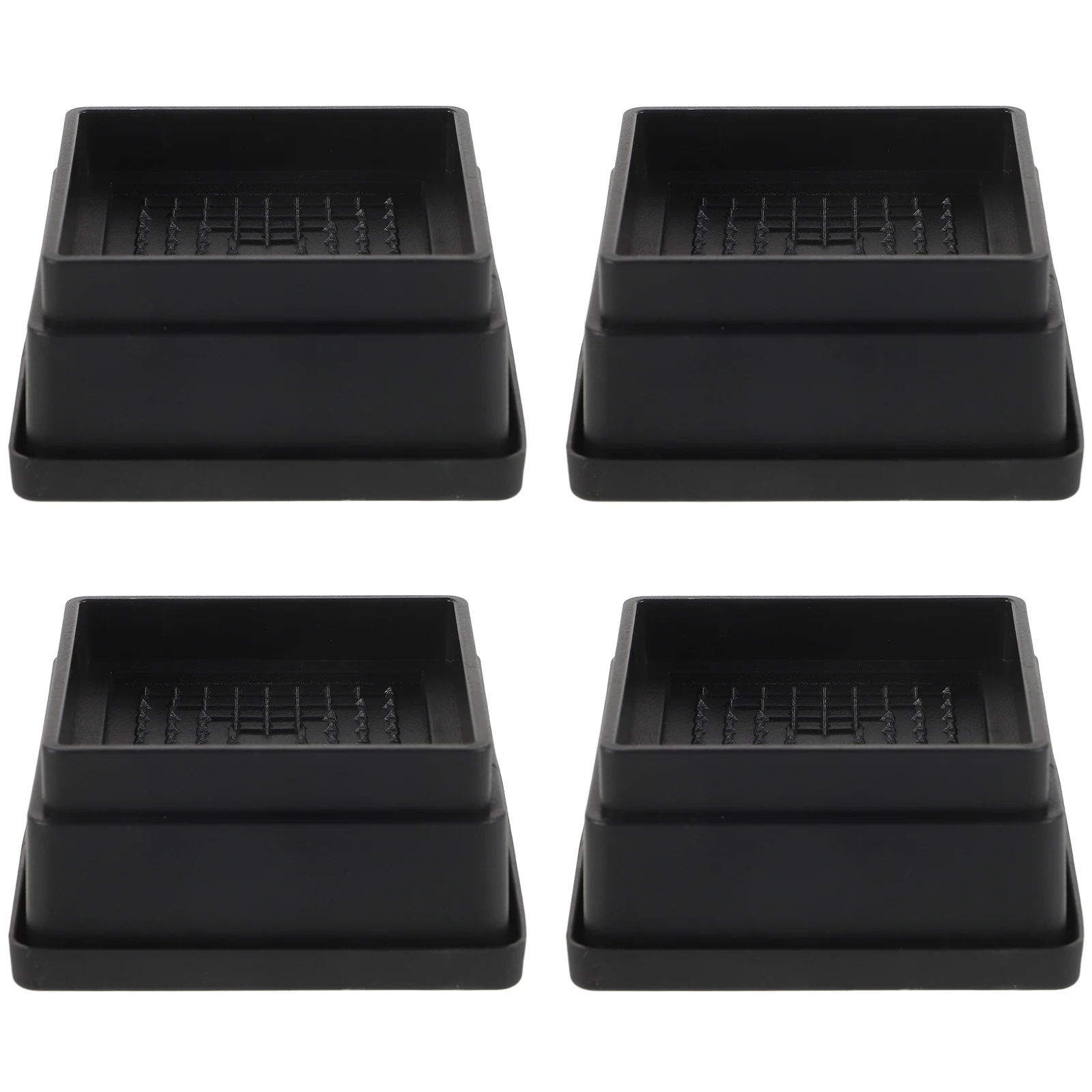 

4pcs Height Adjustable niture Risers Heavy Duty Bed Sofa Table Leg Lifters Sturdy Desk Chair Blocks For Couches Cabinets