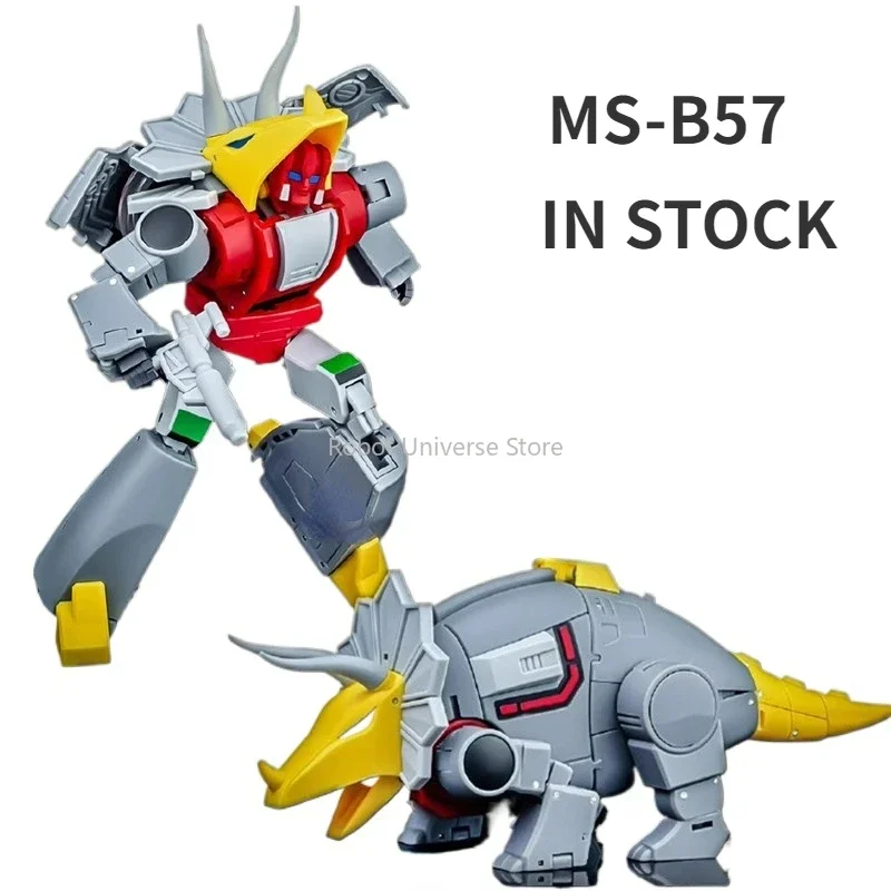 MS-TOYS Transformers MS-B57 MSB57 Slag Triceratops Action Figure Toy Gift with Box