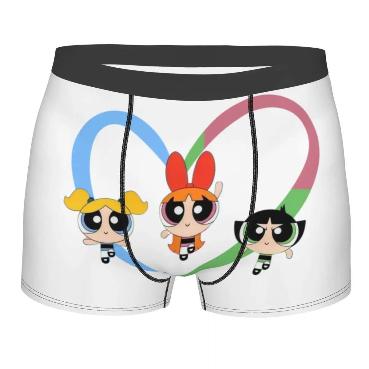 

Powerpuff Girls мультфильм анимация нижнее белье мужские сексуальные шорты-боксеры с принтом на заказ трусики