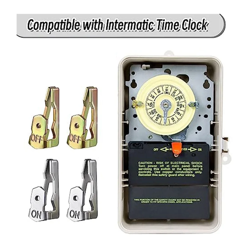 

Time Switch Replacement Trippers Kit Compatible 156T1978A For T100 Series Clock Dial Trippers Timer - 12PCS