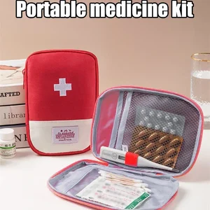 Tragbare Medizin -Tasche, Erste -Hilfe 8 Hauptverkäufe nachhaltiges Haus - №3