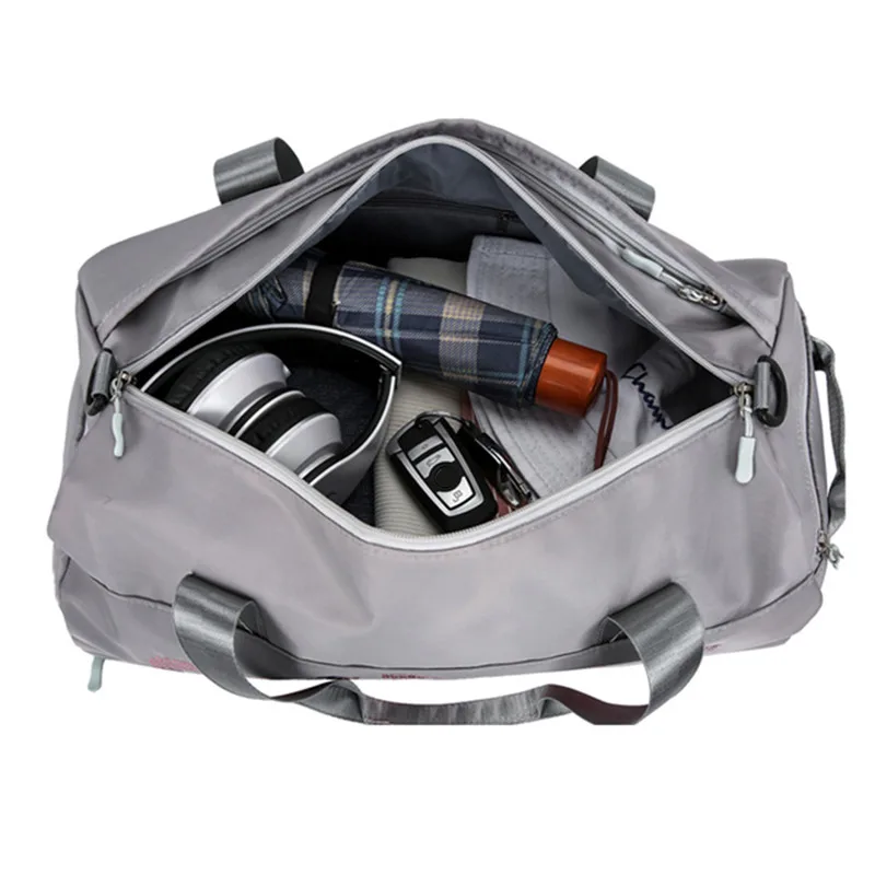 Sac de sport étanche pour homme et femme, grande valise de voyage, poche de chaussure d\'entraînement de yoga, fitness, natation, sport initié