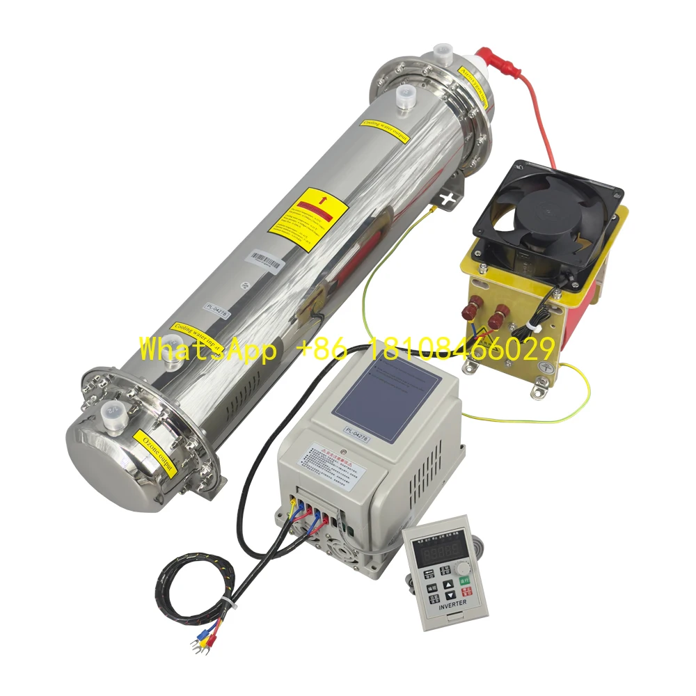 

Комплект генератора озона с водяным охлаждением, заводская розетка, 100 г/ч, 100 грамм, регулируемый