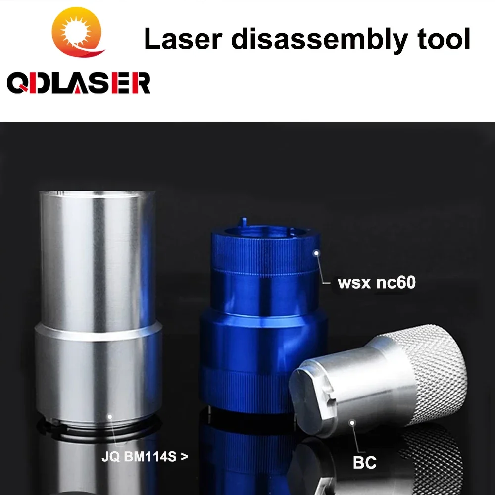 Fiber laser cutting machine disassembly and assembly tools collimation and focusing lens accessories