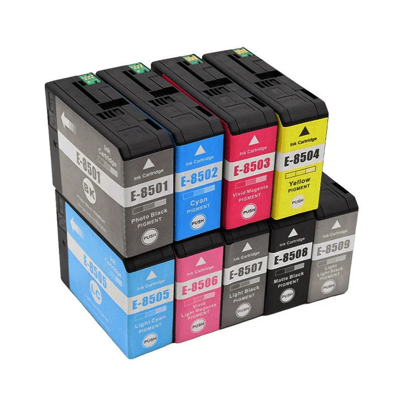 

9 Color P800 T8501 T8501-T8509 Compatible Ink Cartridge For Epson SureColor SC-P800 P800 Printer