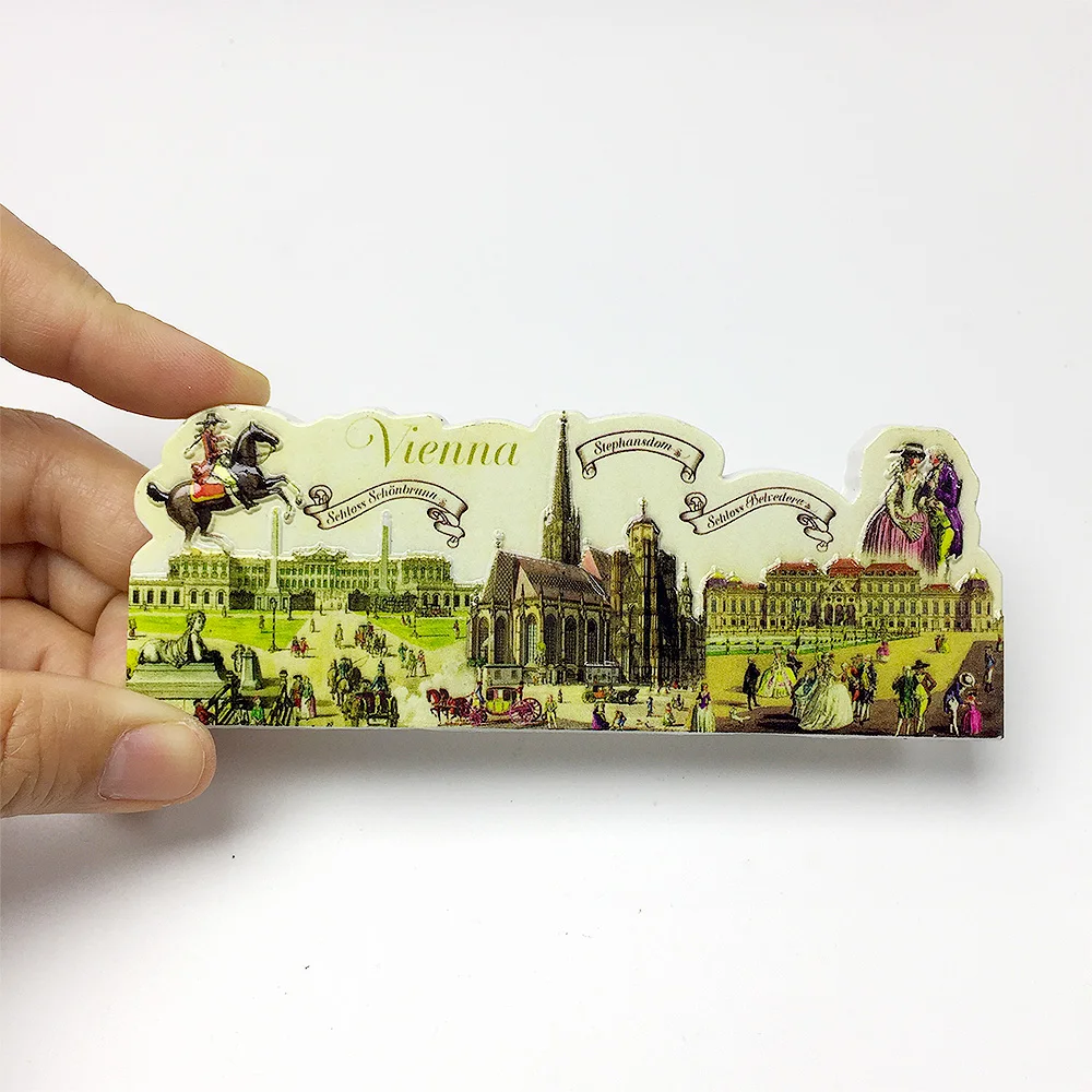 

Vintage 3D Resin Fridge Magnets - Decorative Fridge Magnets for Home & Room Decor, Cute & Strong Refrigerator Magnets