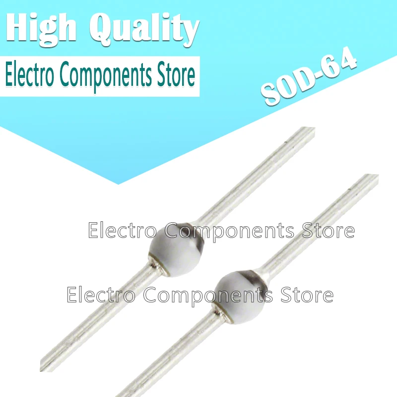 5PCS 3A 200V Glass Case BYV28-200 SOD-64 Ultra-Fast Avalanche Sinterglass Diode