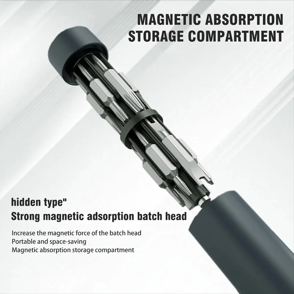 【ELEVATE LIFE】27 in 1 Screwdriver Set Mini Portable Magnetic Screwdriver Head for Cell Phones Watches Computers