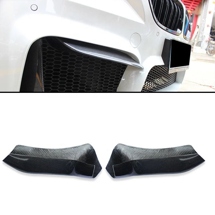 

BR Modification Club M4 Style Front Car Bumpers Splitter For 5 Series F10 F18 2010-2017 Carbon Fiber Facelift Upper Splitter