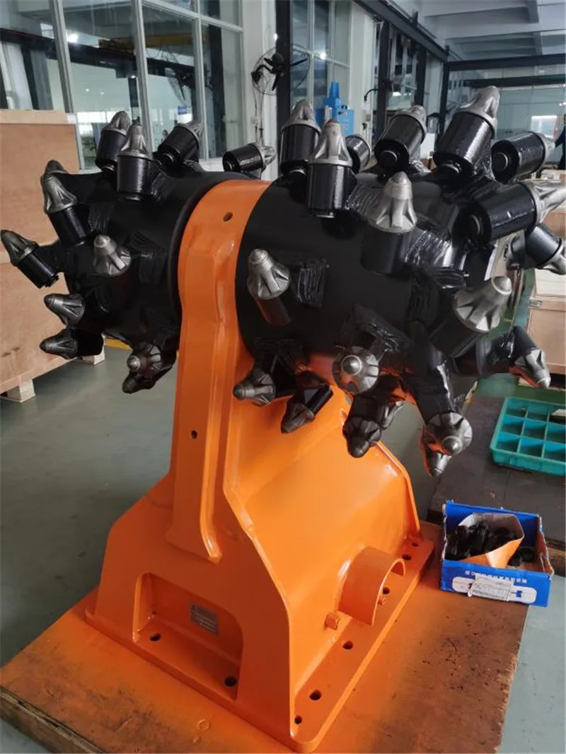 Milling Machine Excavator Attachment Hydraulic Rotary Drum Cutter for Excavator