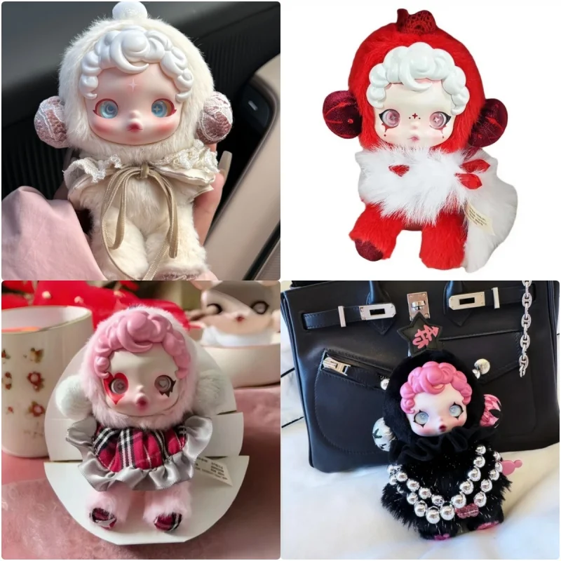 2025 Hot Sale Skullpanda Series Replica Winter Movement Wishful Limit Starry Night Wish Dolls Collection Keychain Birthday Gifts