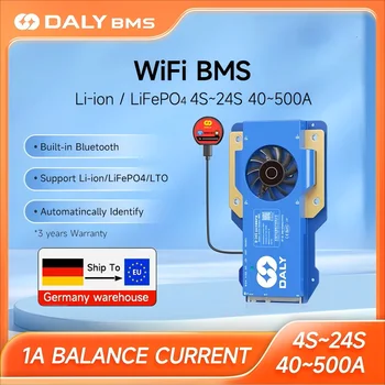 DALY BMS 100A 150A 200A 250A 300A 500A 4S 8S 16S 12V 24V 48V DalyBMS Lifepo4 リチウムイオン LTO バッテリー CANBUS RV インバーター用