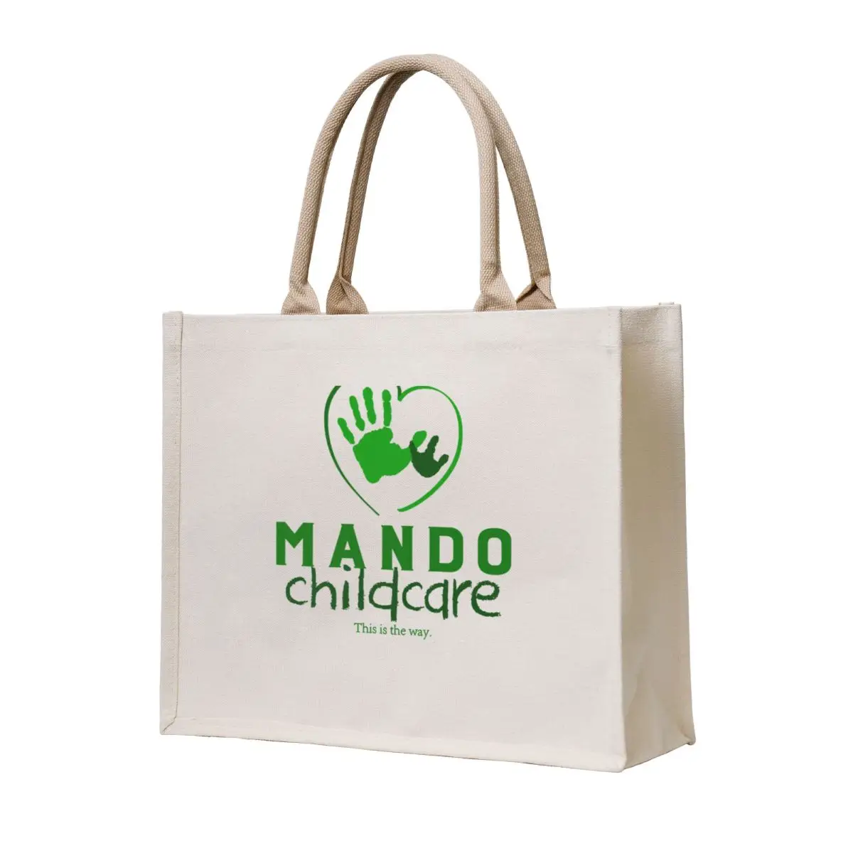 

Mando Childcare Tote Bag tote bag men's Canvas stote bag Women bags