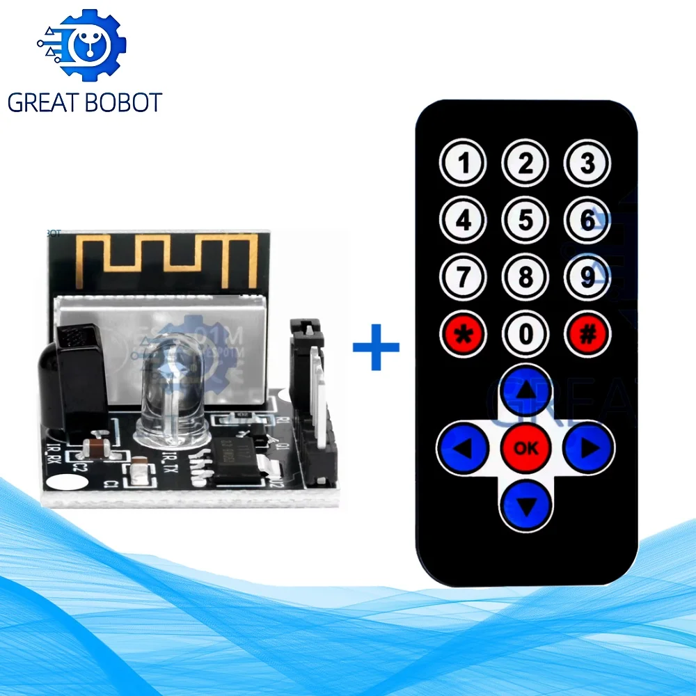ESP8285 ESP01M High-Efficiency WiFi IR Remote Control Module Stable Transceiver for Arduino and ESP8266