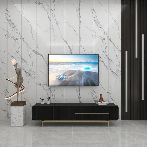 new Yj-Nordic Light Luxury TV Cabinet, Modern Minimalist TV Locker, Minimalist Italian Heightened ss 26