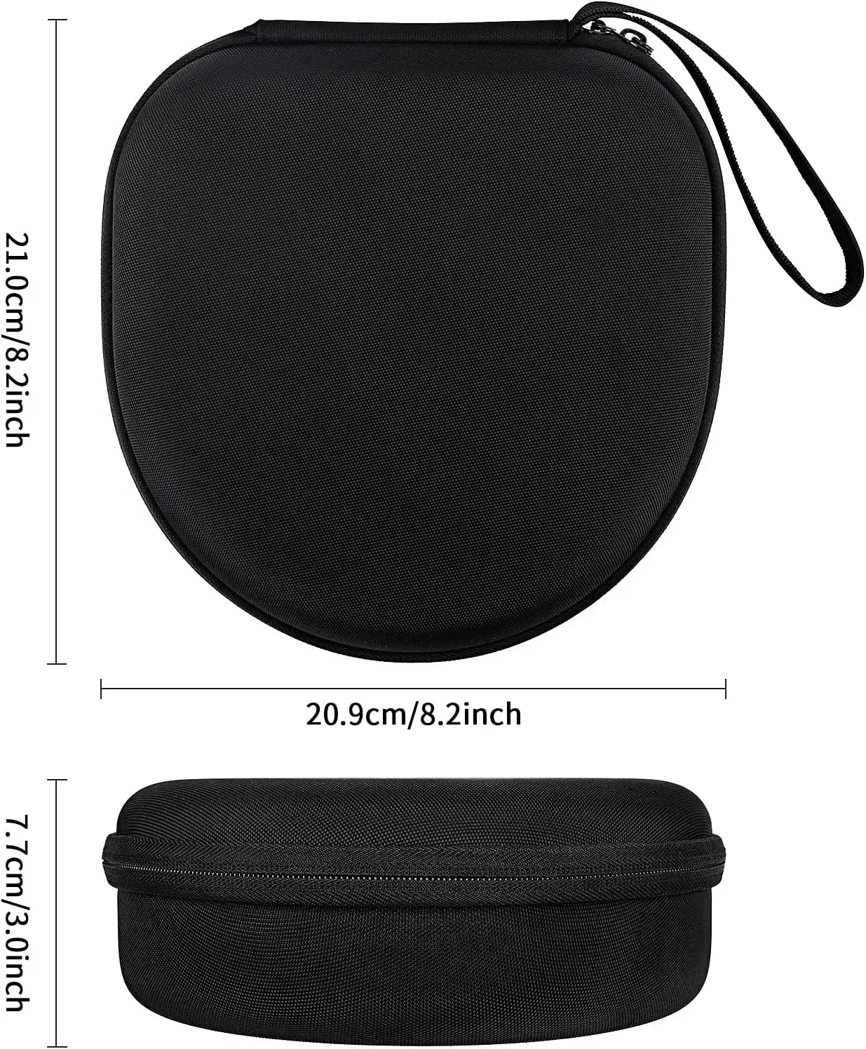Headphone Hard Case for Sony WH-CH700N / CH710N / CH720N / Edifier W830NB Earphone Travel Protective Cover EVA Storage Bag