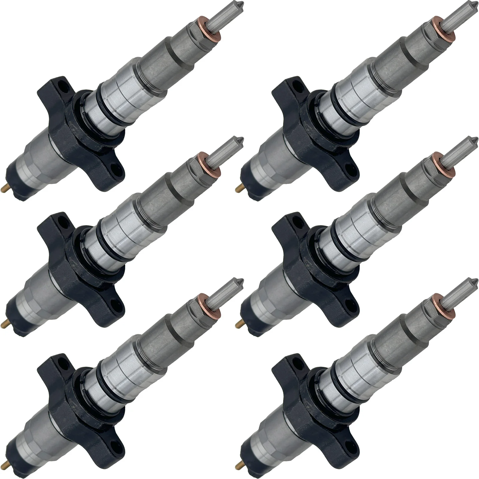 

6PCS Fuel injectors 0445120346 Compatible for New Holland T7.290 For IVECO F4DFE617MB001 Engine