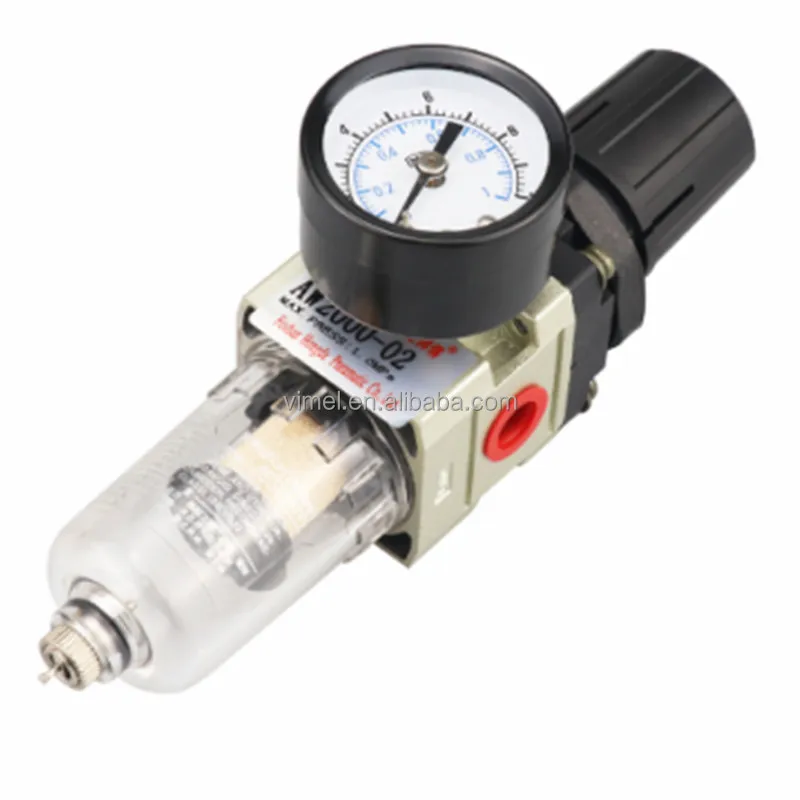 Dental Water Filter Dental Air Reduce Valve Air Filter Regulator Compressor & Gas-Pressure Meter for Dental Chair Unit Equipment