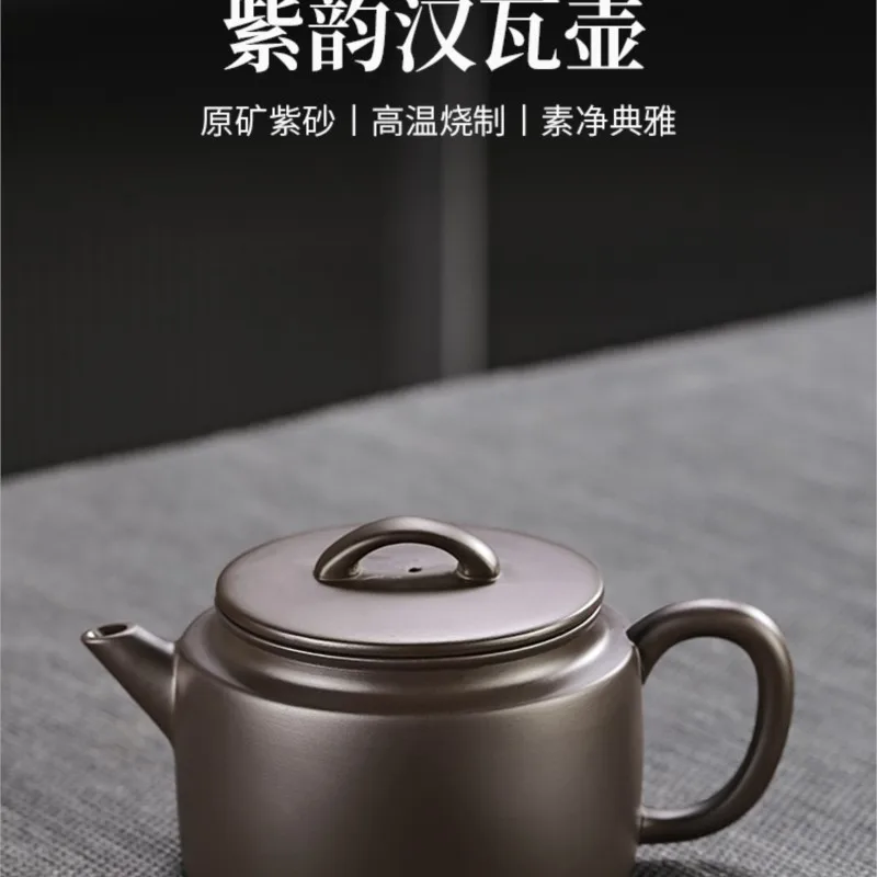 

Purple clay Hanwa pot ceramic teapot tea household water separation single for one person brewing set