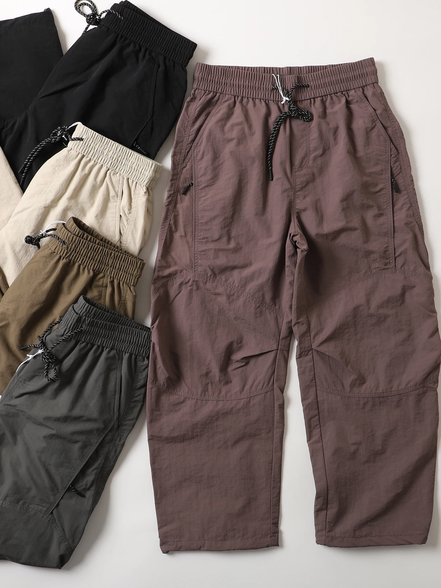 

Функциональные дышащие тонкие спортивные повседневные свободные брюки с широкими штанинами для горного туризма и десантных операций