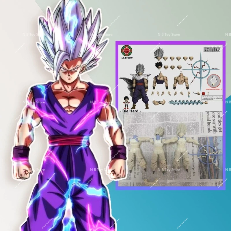 

LS L.S.Studio Dragon Ball Son Gohan Figure Dragon Ball Super: Super Hero Beast Gohan Anime Action Figures Model Kids Toys Gifts