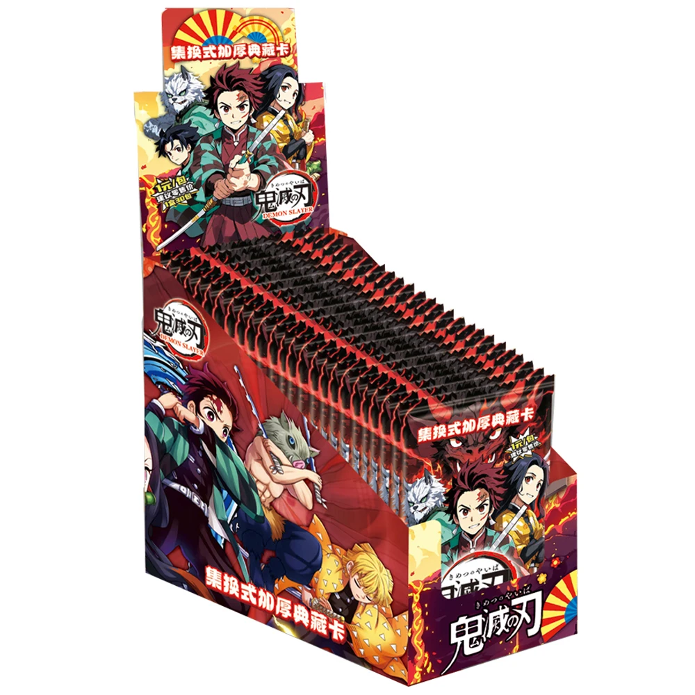 

Demon Slayer Collection Card Fans Like Japanese Fantasy Hot-blooded Anime Exquisite Craftsmanship Peripheral Cards Perfect Gifts