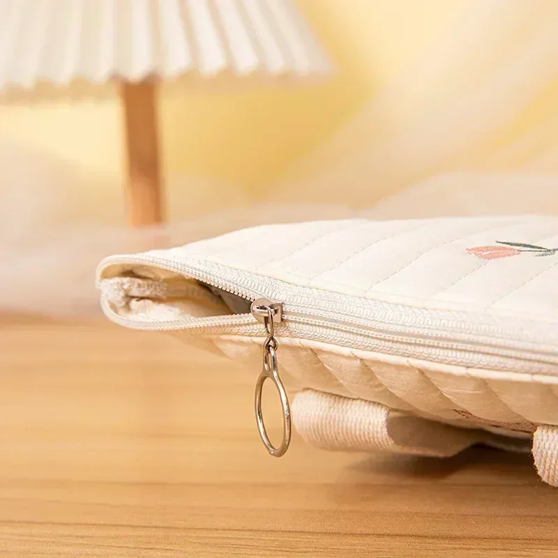 القطن حفاضات الطفل حقيبة الحفاض الحقيبة السفر عربة تخزين أكياس كوريا الجنوبية Ins لطيف الدب التطريز الأم حقيبة حقائب اليد