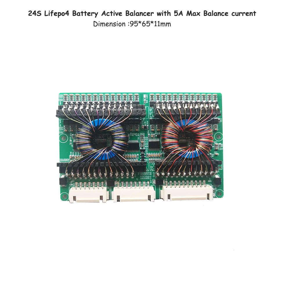 Battery active battery Balancer 3S 4S 8S 10S 12S 13S 14S 15S 16S 20S 24S Lifepo4 battery equalizer 12V 24V 36V 48V 60V balance