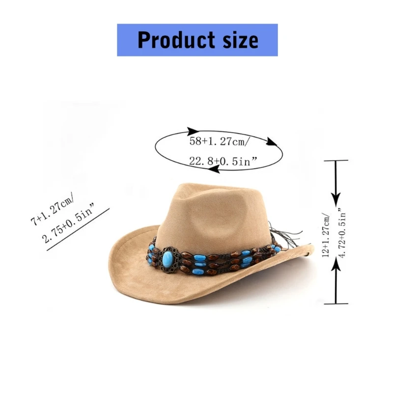 Sueded Hat Fashionable Denims Hat Vintage Styles Hat Comfortable Warm Headwear Decoractive Supply