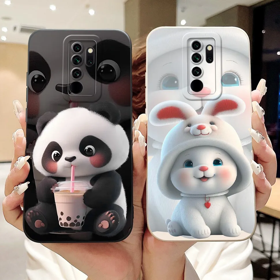 Luxury Panda Phone Case For Xiaomi Redmi Note 8 Pro Case Shockproof Protective For Redmi Note 8 Note8 Pro Cases Cover ShockProof view 2