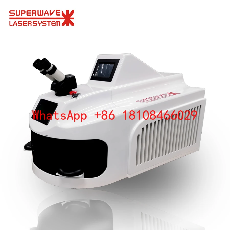 100W Jewelry Laser Welding Machine Portable  for Metal Materials Watch Gold Sliver Stainless Steel Jewellery Welding