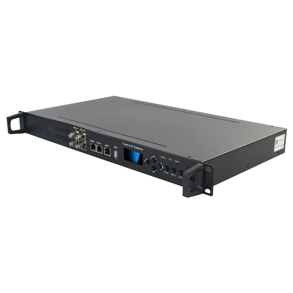 SFT3508B 16 * FTA DVB- S/S2، DVB-C/T/T2 /ISDB-T/ATSC موالف إلى بوابة IP للتلفزيون الرقمي و