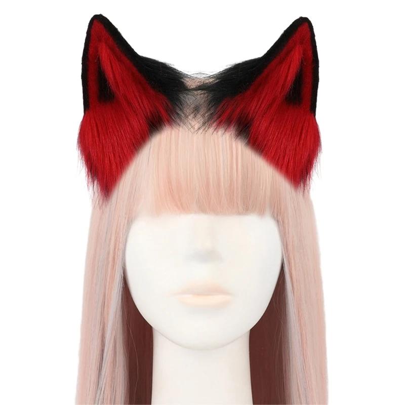 com orelha gato, acessórios cabelo para mulheres, meninas, decoração diária festa