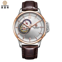 STARING Men's Automatic Mechanical Watch AM0257 Mineral Reinforced Glass Watch Men's Waterproof Clock Men's Business Watch