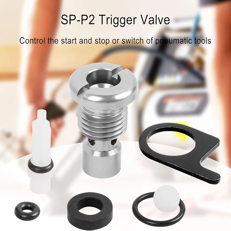 SP-P1 SP-P2 Plunger Valve And Trigger Valve Set Replacement, Replace 877-337 875-638 Fit For NR83A NR83A2 NR83A2