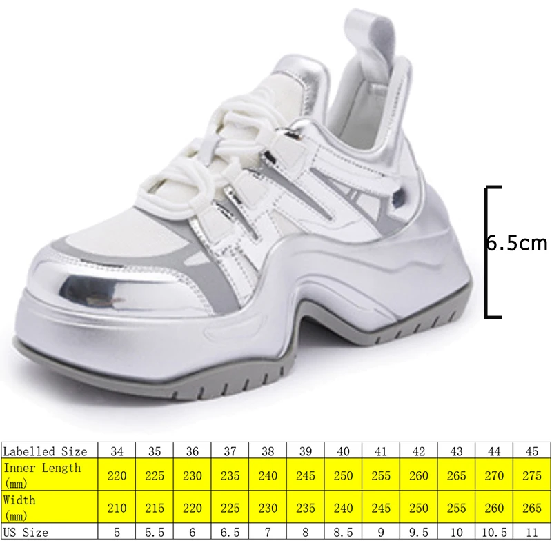 Fujin 8cm Air Mesh Synthetic Women Summer Spring Platform Wedge Chunky Sneakers Autumn Fashion Casual Balance Lady Stable Shoes