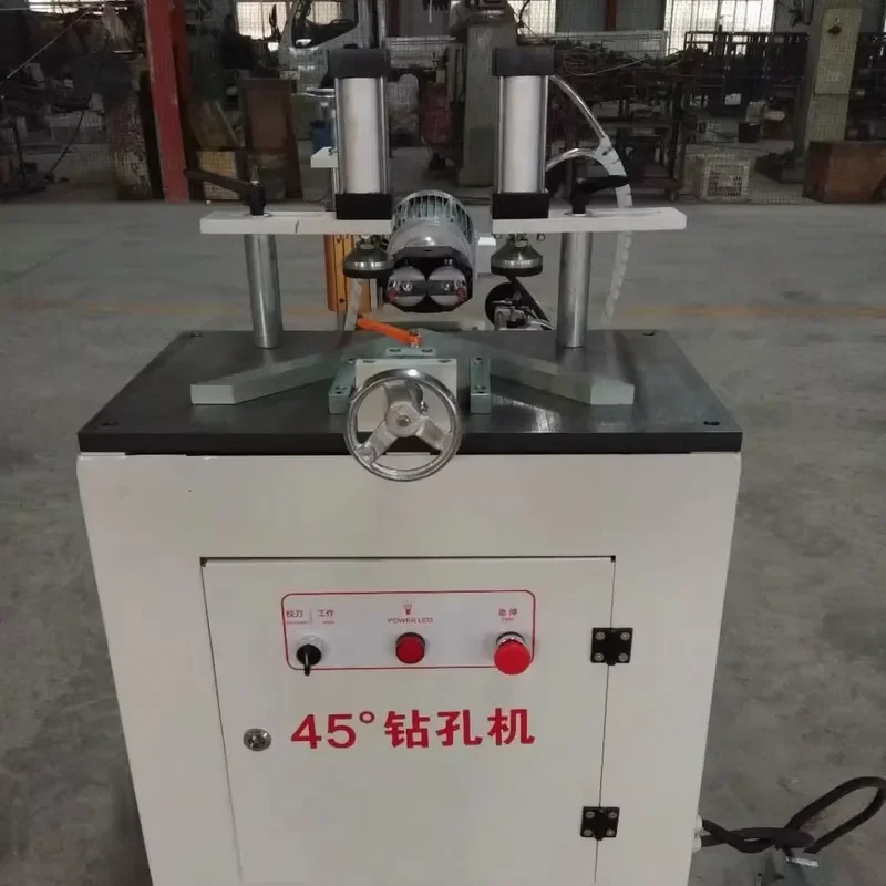 CE Certification Factory Price Wood Drilling Machine 45 Degree Double-head Oblique Hole Automatic Drilling Machine