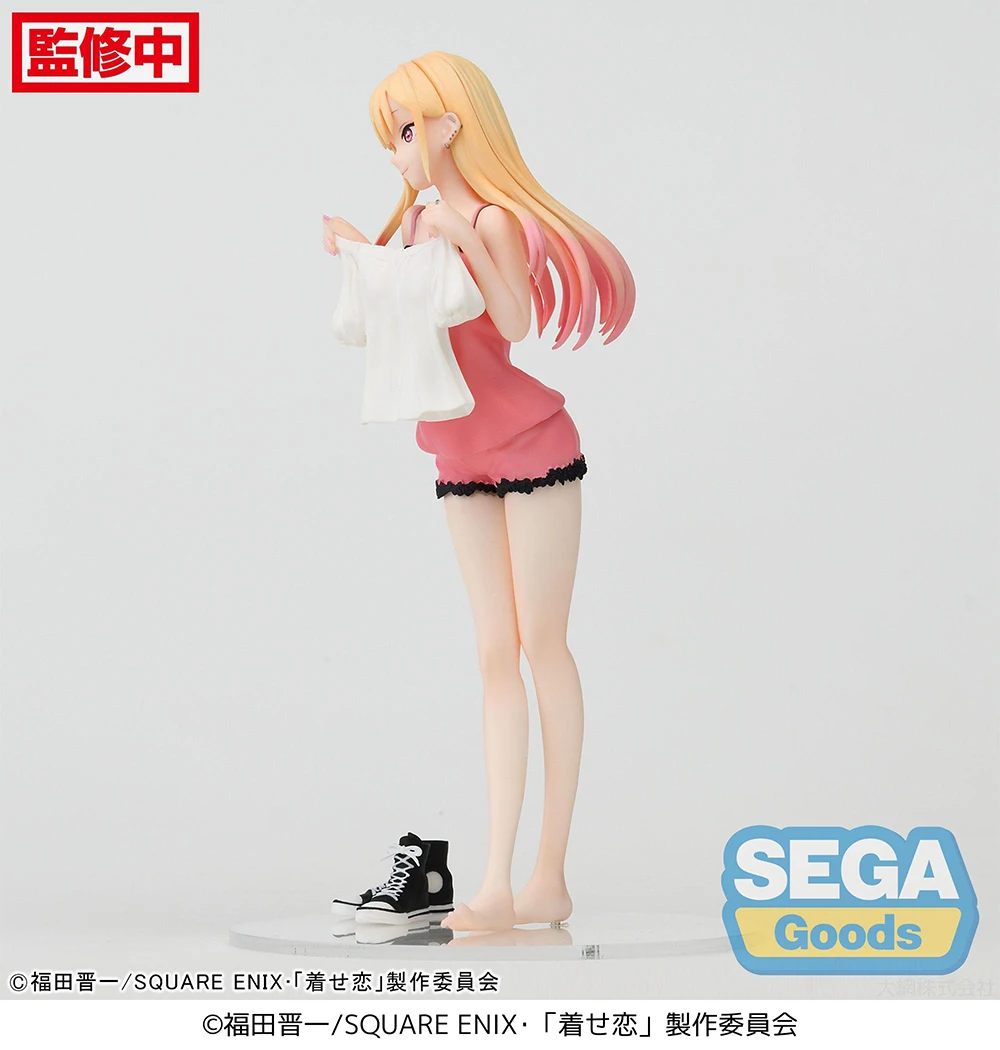 Em estoque original sega luminasta meu vestido querido kitagawa marin figuras de animação modelo colecionável brinquedos kawaii meninas